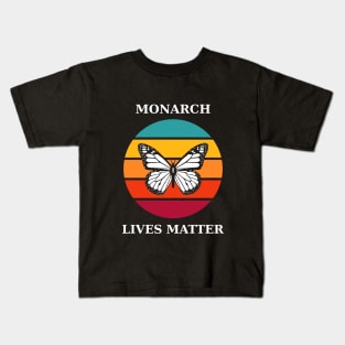 Climate Change Monarch Butterfly Kids T-Shirt